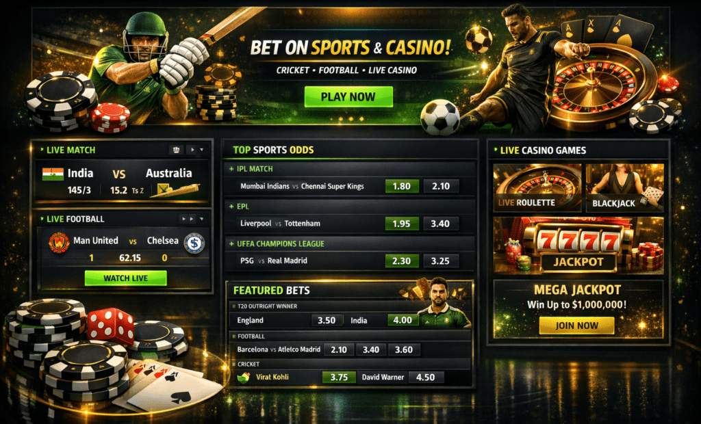online cricket betting experience on World777 with id online ambani id